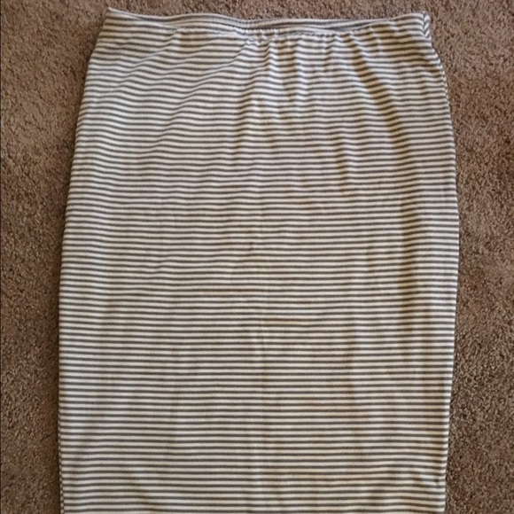 Striped skirt