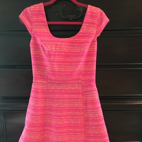 Lilly Pulitzer Pink Tweed Dress
