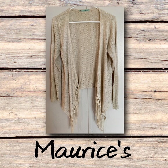 Cream Maurice's Knitted Cardigan - Picture 1 of 2