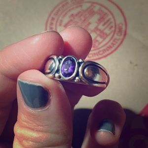 James Avery Amethyst Ring