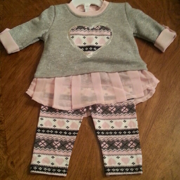 Cute Girls 6-9 Month Outfit