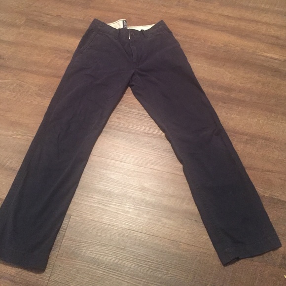 American eagle outfitters navy blue pants