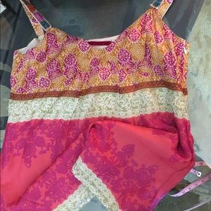 Thin strap Silk top by velvet Graham & Spencer