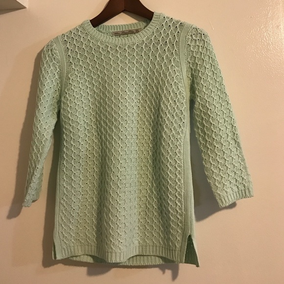Zara Sweaters - Zara knit mint green color