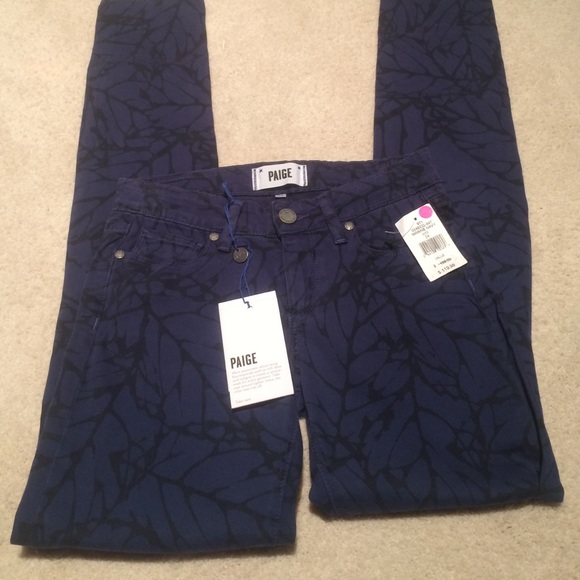 ❤️Paige SKYLINE SKINNY Mid Rise  Jeans