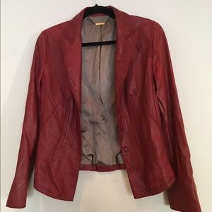 Genuine leather Elie Tahiri jacket