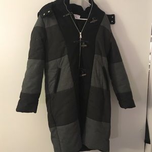 Plaid Winter coat