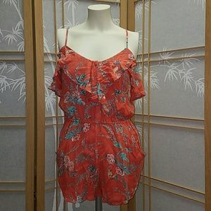 Billabong floral romper