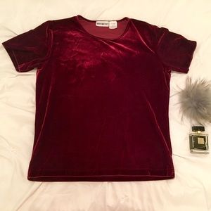 Velvet Shirt/Blouse