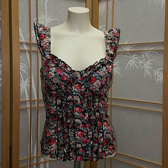 Floral tank top