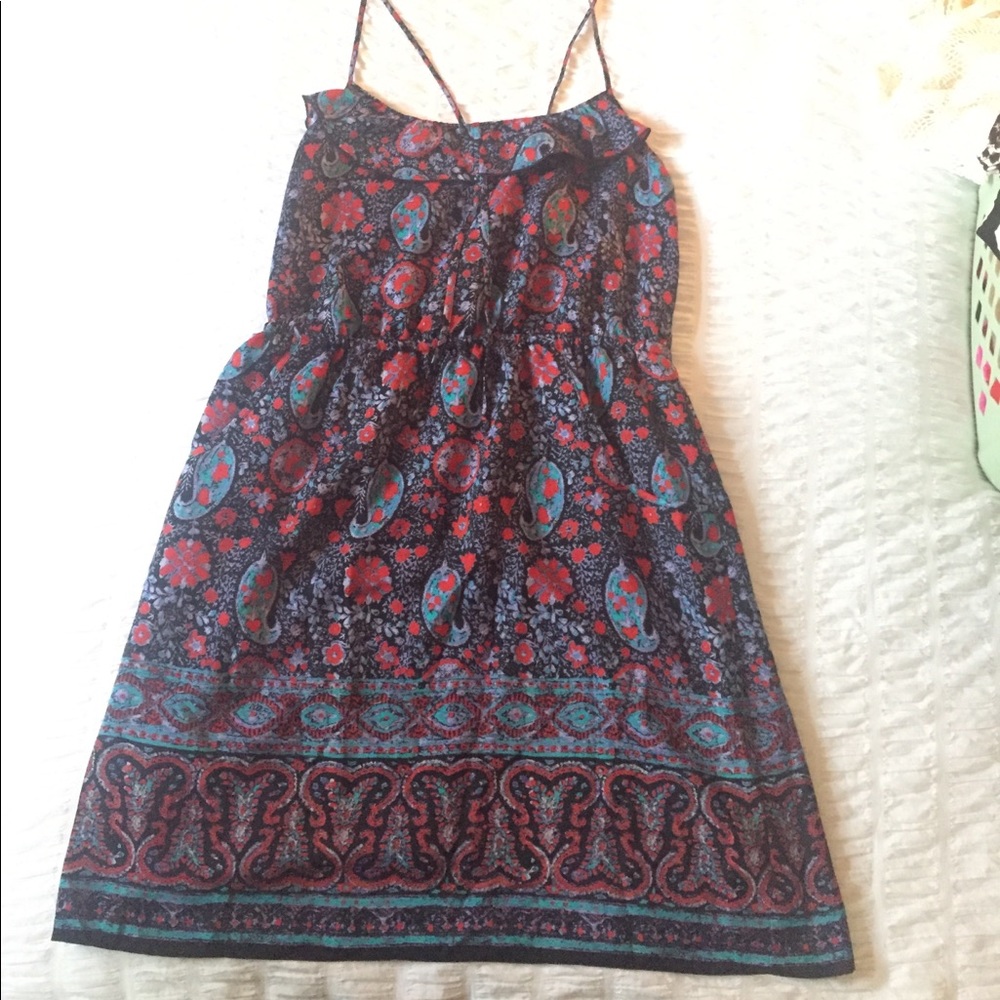 American Eagle Paisley floral sundress