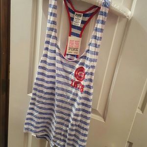 Victoria's Secret Pink Chicago Cubs Tank NWT