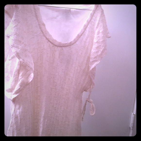 Beautiful Off White Maternity Top