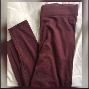 BNWT Maroon VS PINK leggings