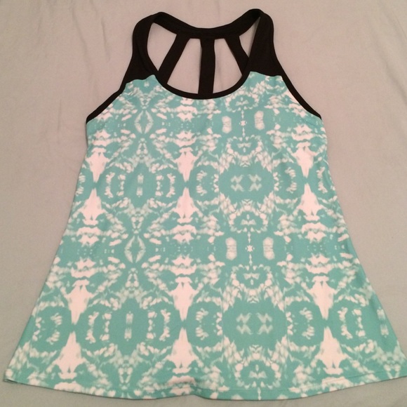 Fabletics Aqua tie dye tank