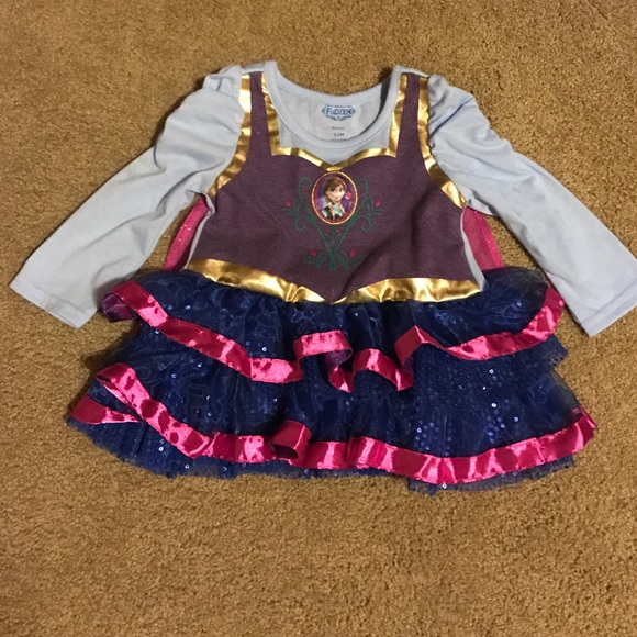 Toddler Disney Frozen Ana Tutu Dress - 12M