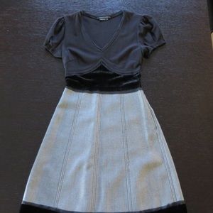 BCBGMaxAzria Dresses - BCBG Max Azria Mixed Media Dress BCBGMaxAzria Dresses - BCBG Max Azria Mixed Media Dress