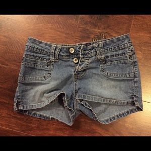Angels denim shorts sz 7