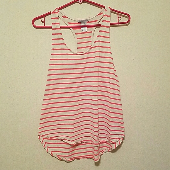 Charlotte Russe racerback high low tank
