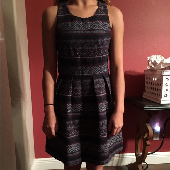 Patterned tank dress