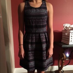 Patterned tank dress