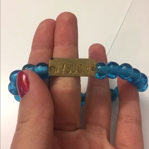 Wisdom Bracelet Made W/ Skyy Vodka Bottles