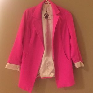 Hot Pink Blazer