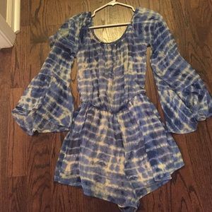 Long sleeve romper