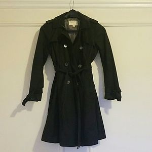 Banana Republic black trench coat