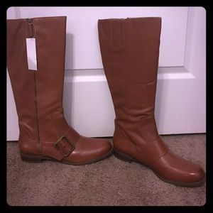 Brand new Nine West wide calf boots