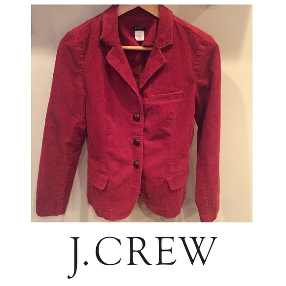 j crew corduroy blazer womens