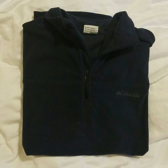 Columbia men's fleece - partial zip-up