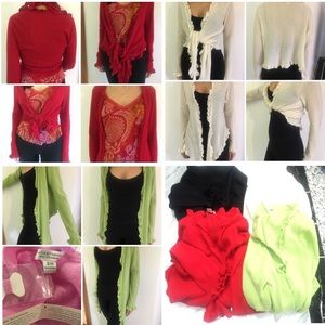 5 CASHMERE SWEATERS FOR 1 PRICE INVESTMENTS FINE CASHMERE,OPRAH FAV THINGS LIST