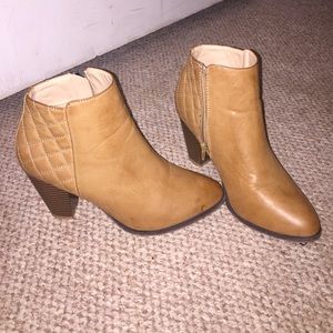 brown booties