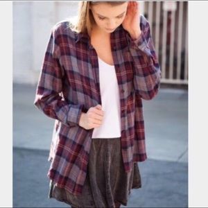 Brandy Melville flannel size small
