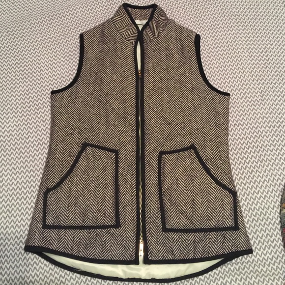 Jackets & Blazers - Herringbone Vest