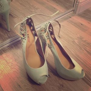 Turquoise Pumps
