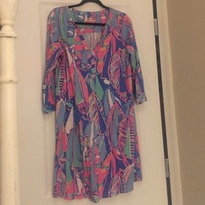Lilly Pulitzer Long Sleeve Dress!! Worn 1x