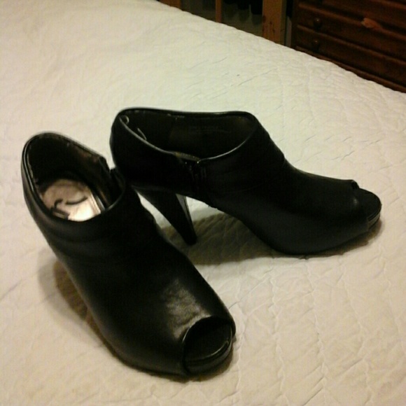 Black booties
