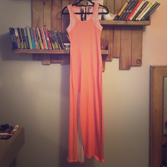 Orange Beach Dress