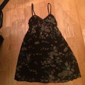 Gorgeous silk Lux floral dress, XS