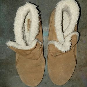 Skechers cute tan winter boots
