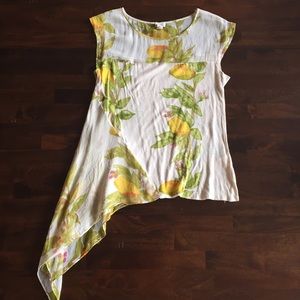 Anthropologie Tiny brand asymmetrical top