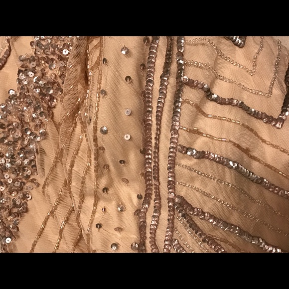 Gorgeous beaded cocktail dress, NWT size 4! - Picture 2 of 4