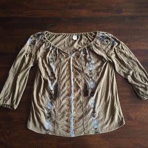 Akemi + Kin peasant top