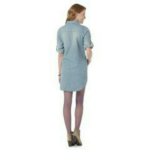 Jean shirt dress - Picture 3 of 4