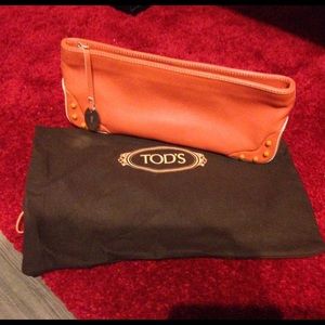 Tod's clutch size L 11.50 H 5.5 W 2