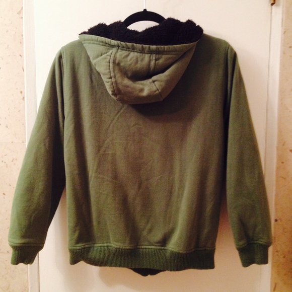 Tony Hawk green sweatshirt with hoodie L (14/16) - Picture 4 of 4