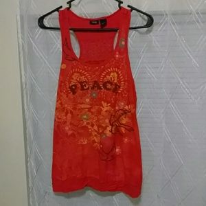 Floral Peace Tank Top
