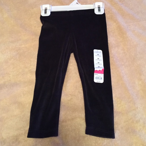 Velour leggings